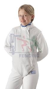 Electric foil jacket PBT - WHITE INOX, washable for children